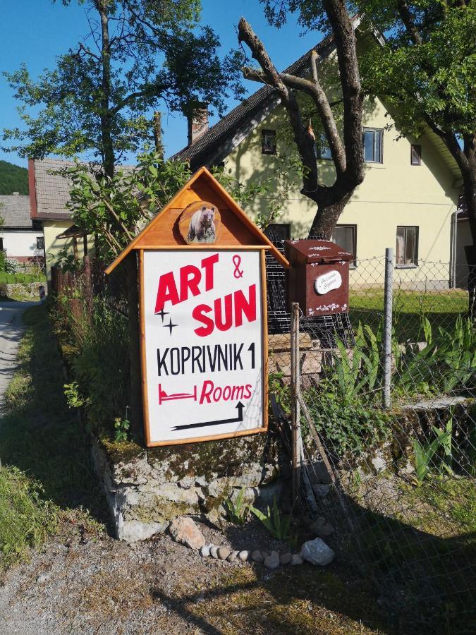 Art&Sun In An Incredible Village Koprivnik Ngoại thất bức ảnh